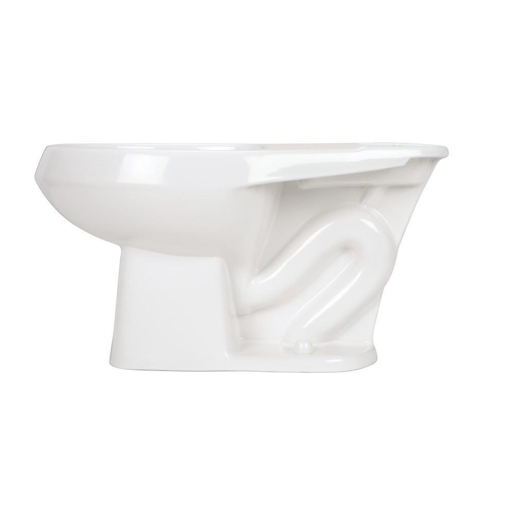 2-Piece 1.6 GPF Single Flush Elongated Pressure Assist Toilet in White - Super Arbor