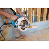15 Amp 7-1/4 In. Corded Circular Saw with Large 56 degree Bevel Capacity, Dust Port, 24T blade and Hard Case