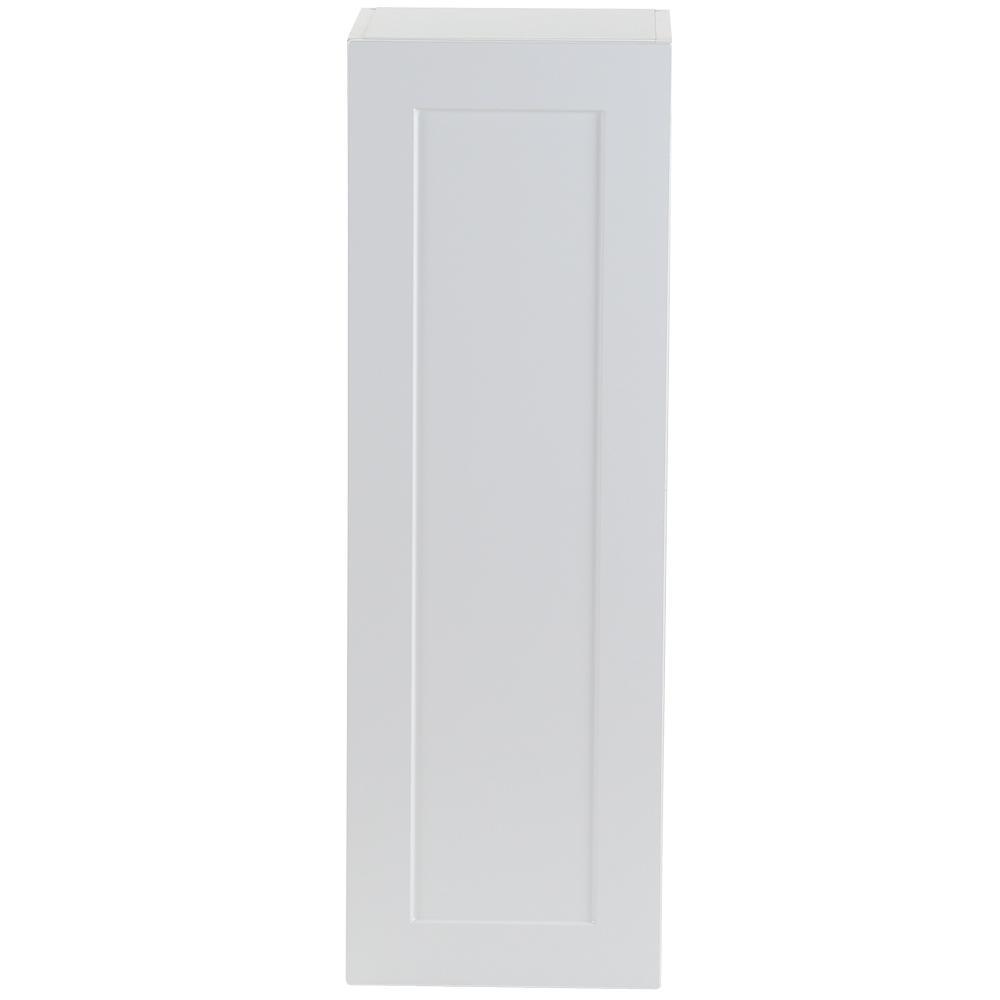 Cambridge Shaker Assembled 30x42x12.5 in. Wall Cabinet with 2 Soft Close Doors in White - Super Arbor