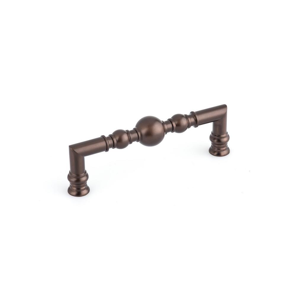 7-9/16 in. (192 mm) Center-to-Center Champagne Bronze Traditional Drawer Pull - Super Arbor