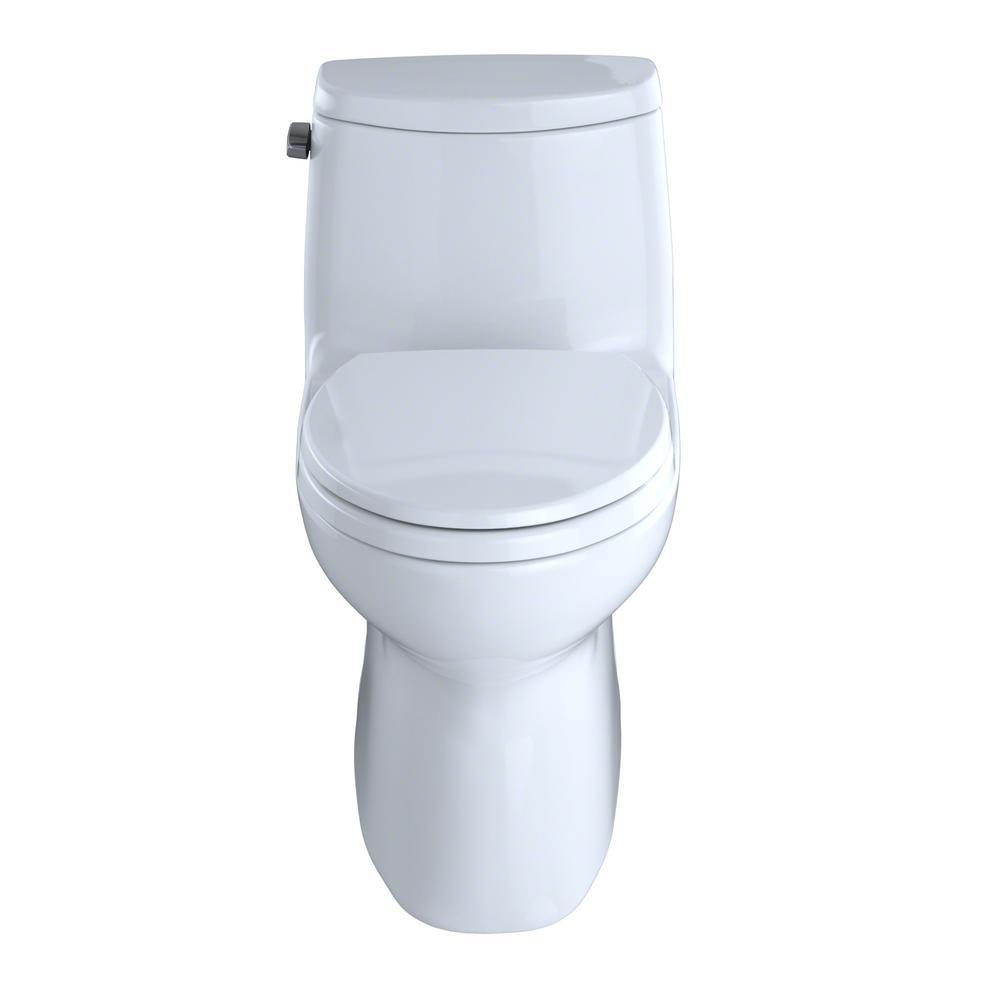 Carlyle II 1-Piece 1.28 GPF Single Flush Elongated Skirted Toilet with CeFiONtect in Sedona Beige - Super Arbor