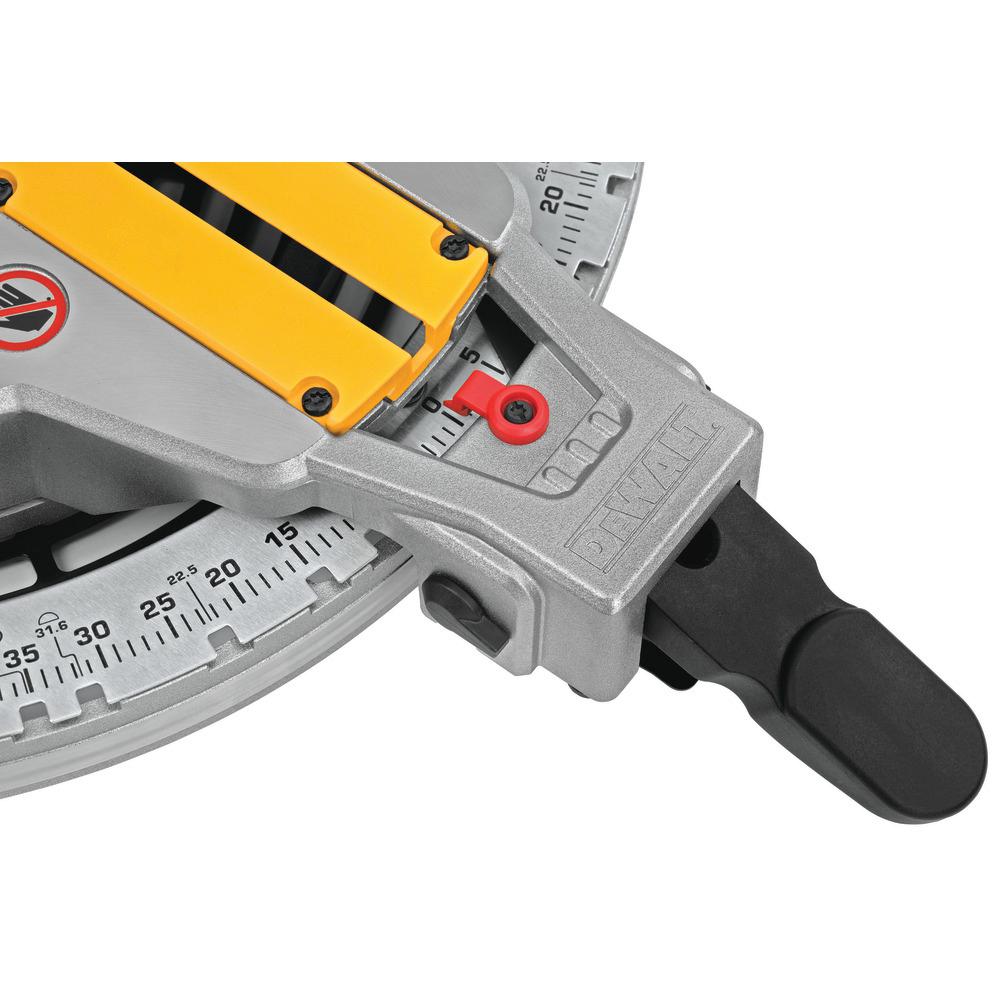 15 Amp Corded 12 in. Double-Bevel Compound Miter Saw with Cutline LED - Super Arbor