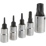 Craftsman Tamperproof Torx Bit Socket Set, 5 pc