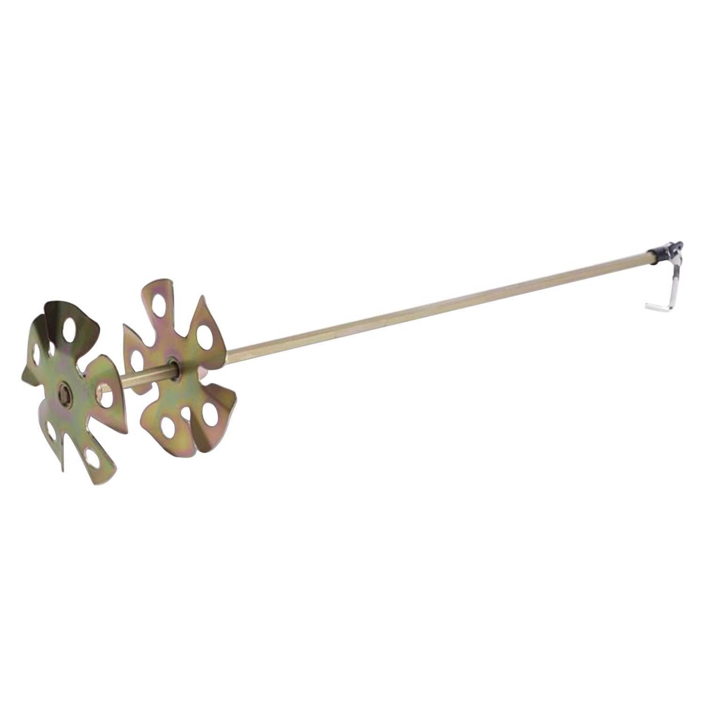 Marshalltown Steel Shaft Fan Mixer Blade, 5 in H x 5 in W x 24 in L