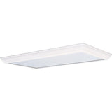 White Fluorescent Fixture Diffuser - Super Arbor