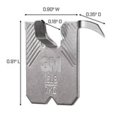 3M Claw Silver Drywall Picture Hanger, 15 lb, 1 Pack