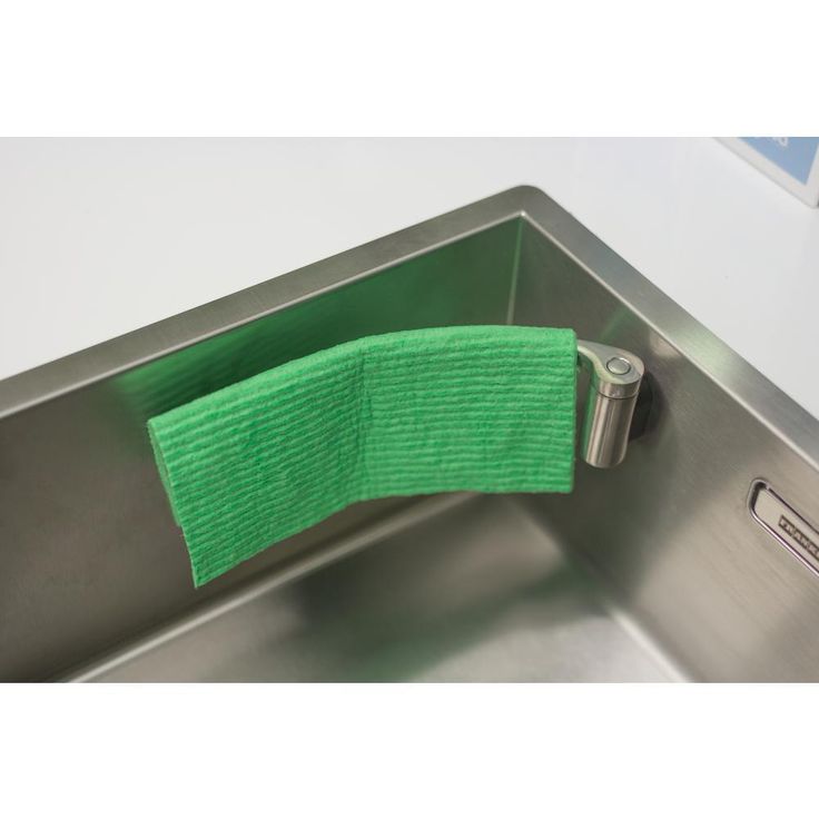 Curved Stainless Steel Cloth Holder