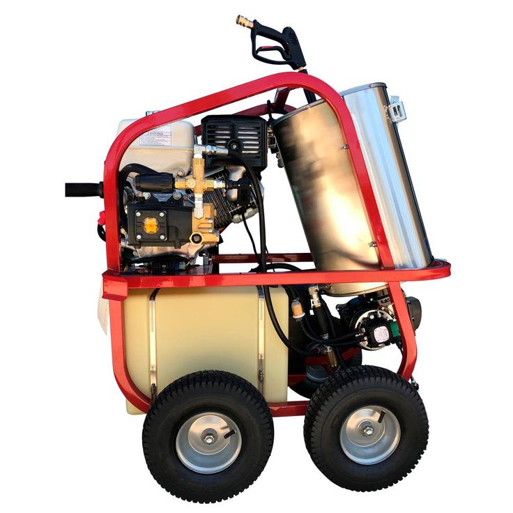Pressure-Pro Dirt Laser 4000 PSI 3.5 GPM Hot Water Gas Pressure Washer with Honda GX390 Engine