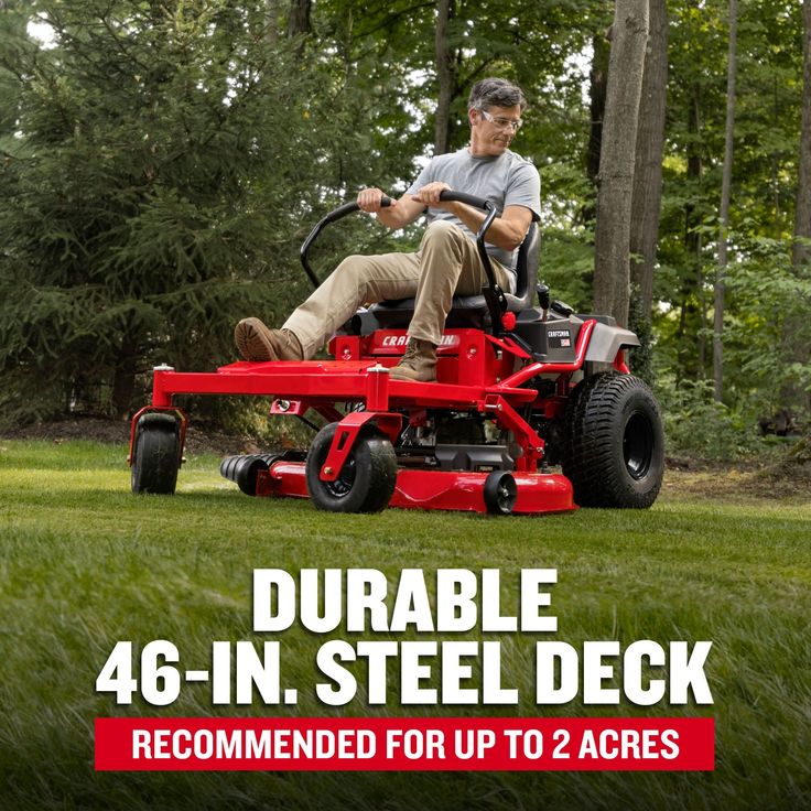 Craftsman 46 in. Hydrostatic Gas Zero Turn Mower