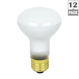 Feit Electric 45-Watt Soft White (2700K) R20 Dimmable Incandescent Flood Light Bulb Maintenance Pack (12-Pack)