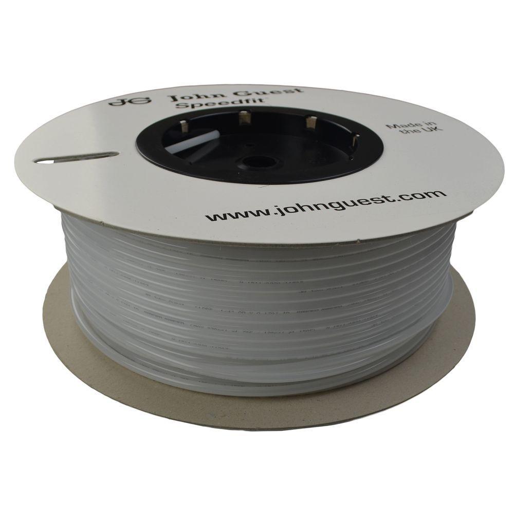 1/2 in. x 250 ft. Polyethylene Tubing Coil in White - Super Arbor