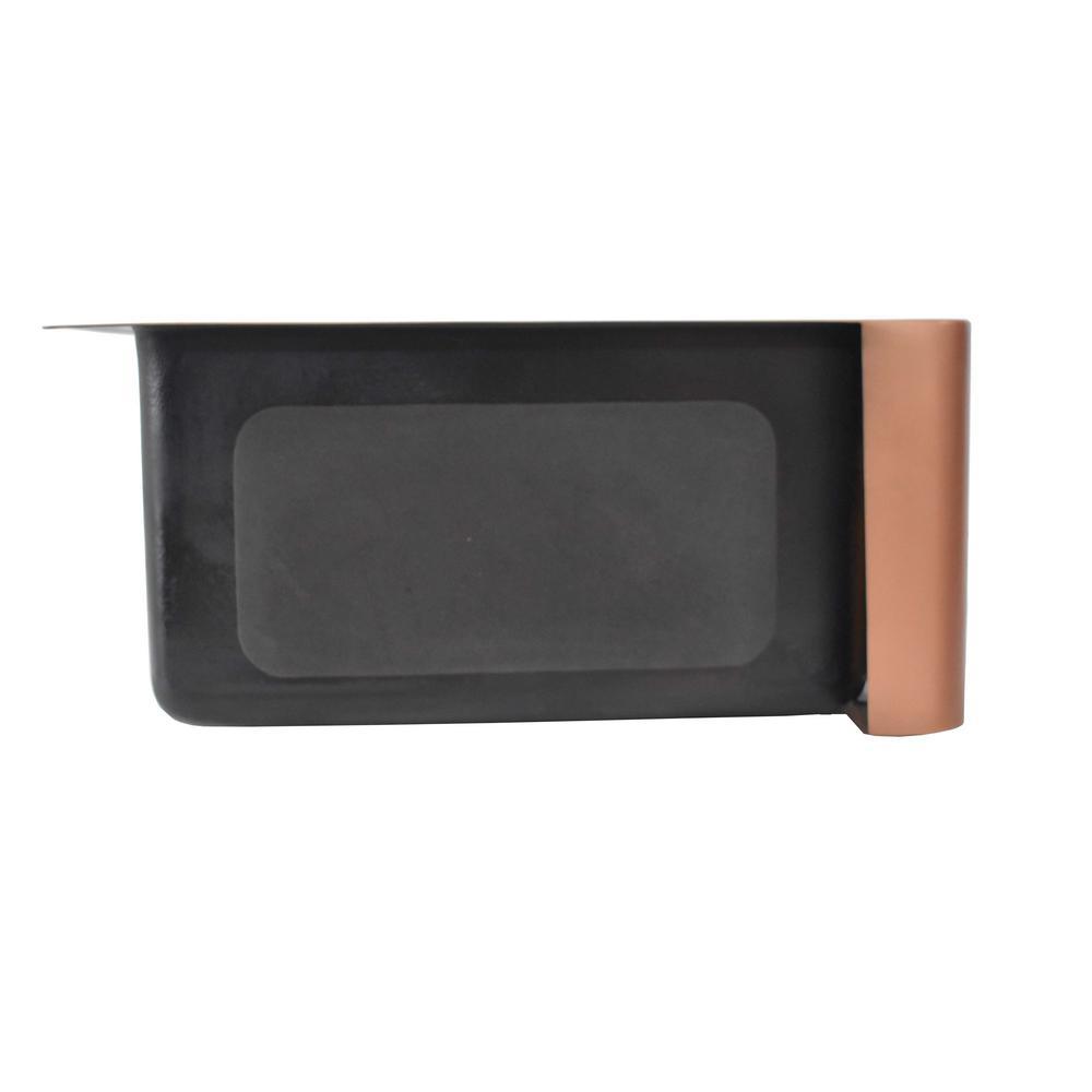 Versailles Farmhouse 33 in. 55/45 Double Bowl Kitchen Sink in Pure Copper with Bottom Grid - Super Arbor