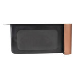 Versailles Farmhouse 33 in. 55/45 Double Bowl Kitchen Sink in Pure Copper with Bottom Grid - Super Arbor