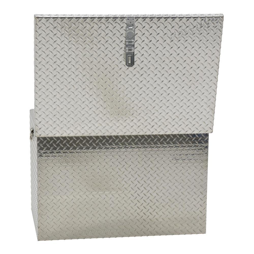 24 in. x 36 in. Aluminum Portable Tool Box - Super Arbor