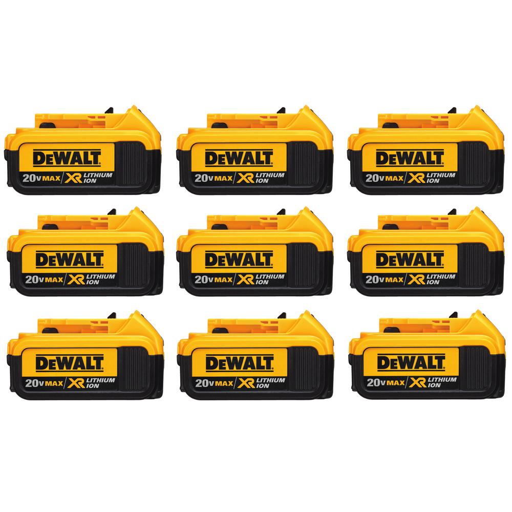 20-Volt MAX XR Premium Lithium-Ion 4.0Ah Battery Pack (2-Pack)