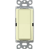 Claro 15 Amp 3-Way Rocker Switch with Locator Light, White - Super Arbor