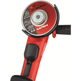 AG 500 22-Volt Cordless Brushless 5 in. Angle Grinder Kit with (2) 4.0 Lithium-Ion batteries, charger and bag - Super Arbor