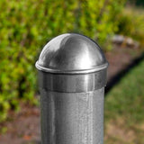Everbilt 1-5/8 in. Galvanized Aluminum Chain Link Fence Post Cap