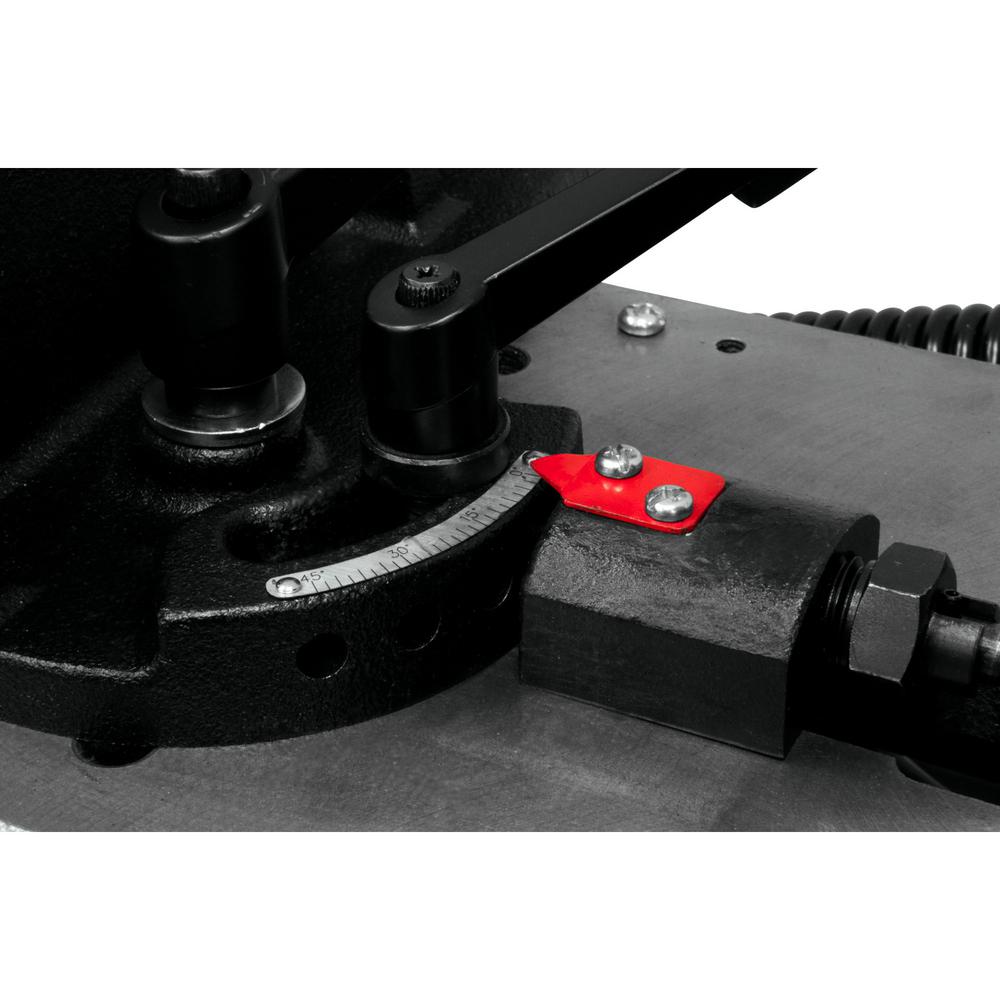 3/4 HP 7 in. x 12 in. Metalworking Horizontal and Vertical Band Saw with Closed Stand, 4-Speed, 115/230-Volt, HVBS-712 - Super Arbor