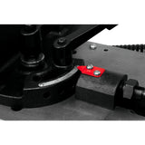 3/4 HP 7 in. x 12 in. Metalworking Horizontal and Vertical Band Saw with Closed Stand, 4-Speed, 115/230-Volt, HVBS-712 - Super Arbor