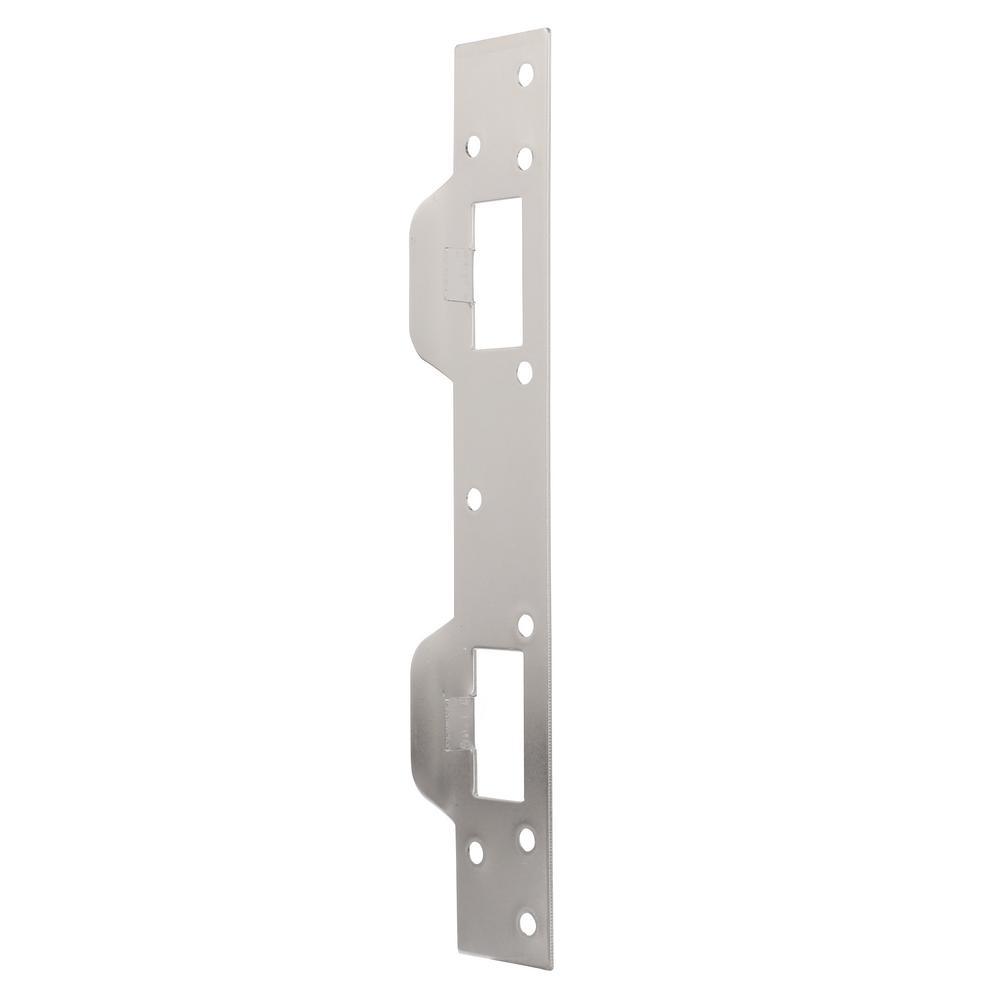 Satin Nickel Security Latch Strike - Super Arbor