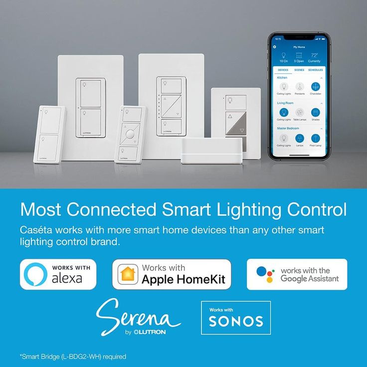 Lutron Caseta Vacancy-Only Motion Sensor, White (PD-VSENS-WH)
