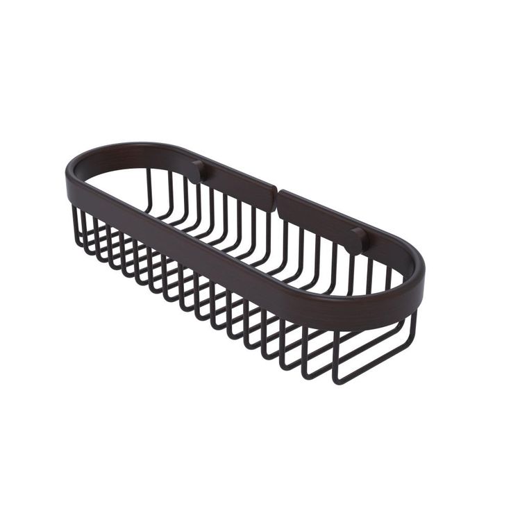 Allied Brass Oval Toiletry Wire Basket in Venetian Bronze
