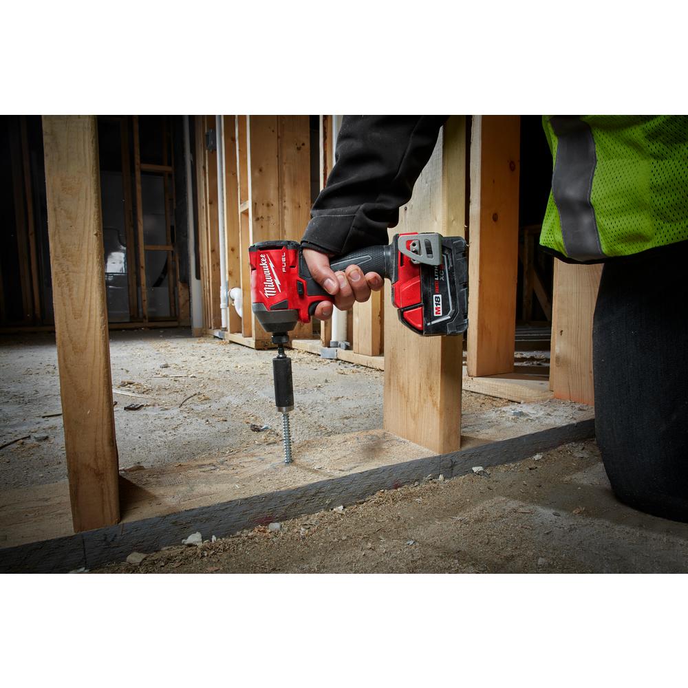 M18 FUEL 18-Volt Lithium-Ion Brushless Cordless Combo Kit (3-Tool) w/(2) 5Ah Batteries, Charger & Tool Bag - Super Arbor
