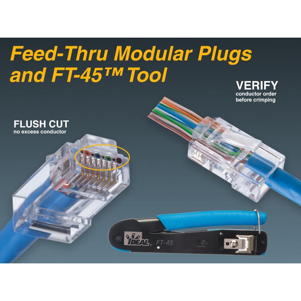Feed-Thru RJ-45 Installation Hip Kit - Super Arbor
