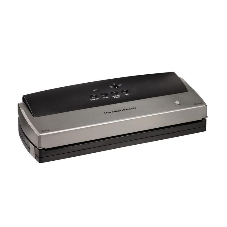 Nutrifresh Black Food Vacuum Sealer with Extended Seal