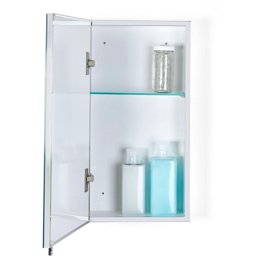 12 in. x 21.75 in. x 4 in. Mirrored Medicine Cabinet - Super Arbor