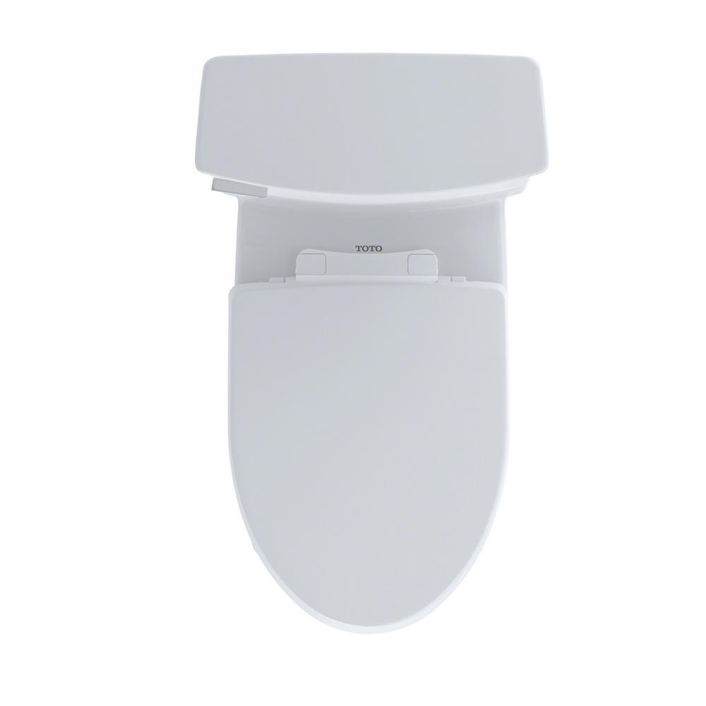 Eco Soiree 1-Piece 1.28 GPF Single Flush Elongated Skirted Toilet with CeFiONtect in Sedona Beige - Super Arbor