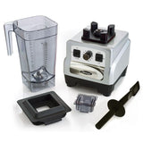 3 HP 64 oz. Variable 10-Speed Silver Blender with Container
