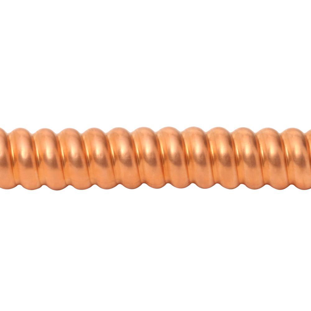 3/4 in. FIP x 3/4 in. Nominal Male Sweat x 24 in. Copper Water Heater Connector (7/8 in. O.D.) - Super Arbor