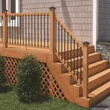 8-Step Pressure-Treated Cedar-Tone Pine Stair Stringer
