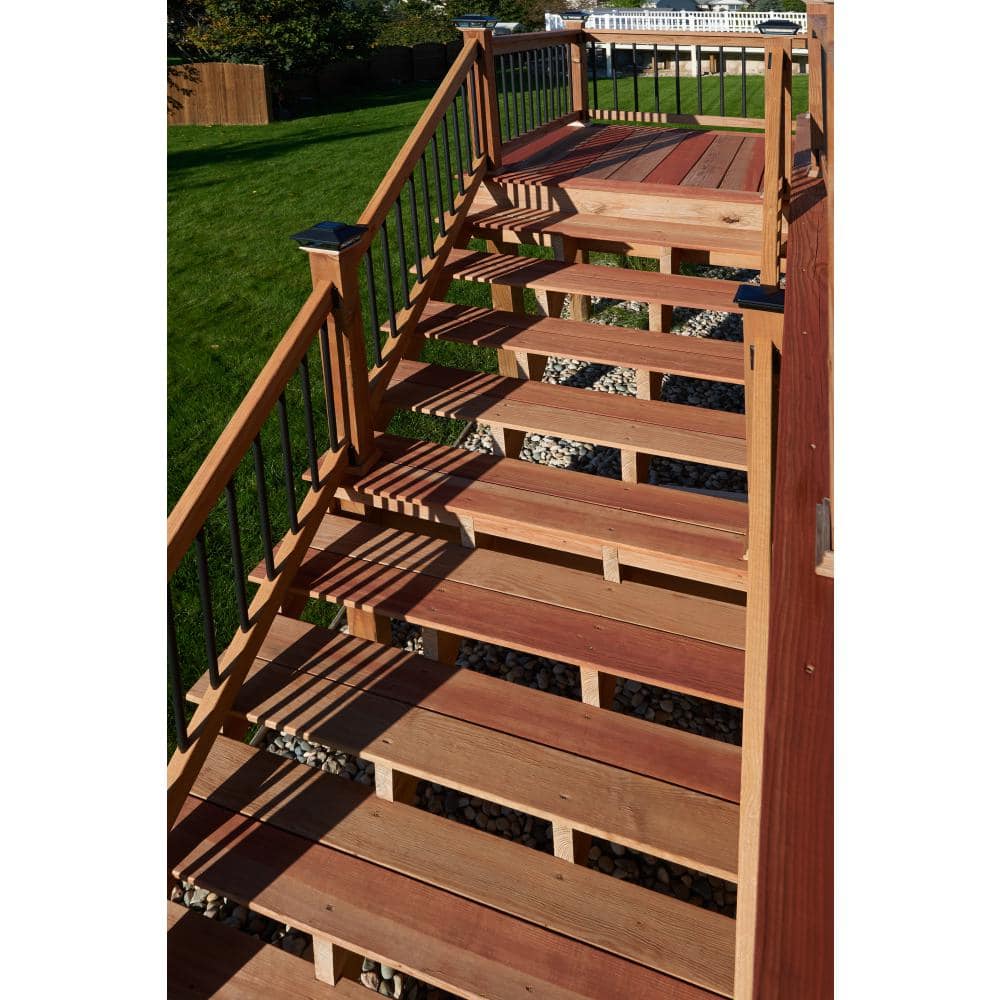 ProWood 5-Step Pressure-Treated Cedar-Tone Pine Stair Stringer