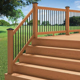 ProWood 5-Step Pressure-Treated Cedar-Tone Pine Stair Stringer
