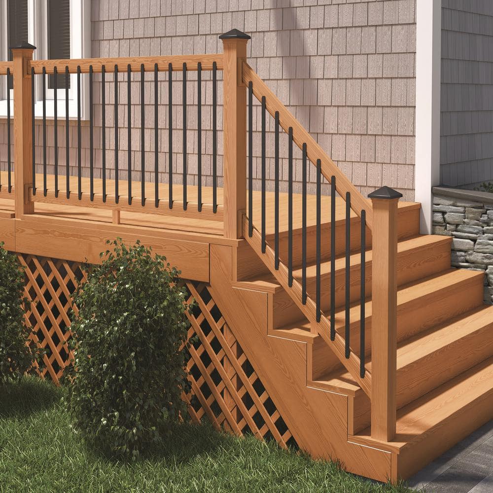 ProWood 6-Step Pressure-Treated Cedar-Tone Pine Stair Stringer