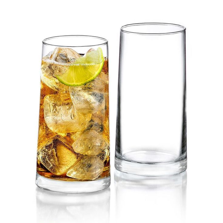 Cabos 16-Piece Clear Glass Drinkware Set