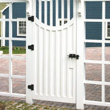 Everbilt 3-1/2 in. x 4-1/2 in. Black Gate Tee Hinge
