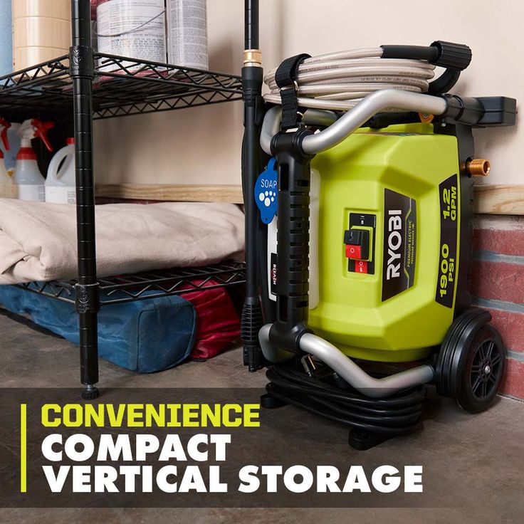 RYOBI 1900 PSI 1.2 GPM Cold Water Electric Pressure Washer