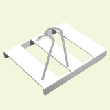 CenFlex White Splice Buckle