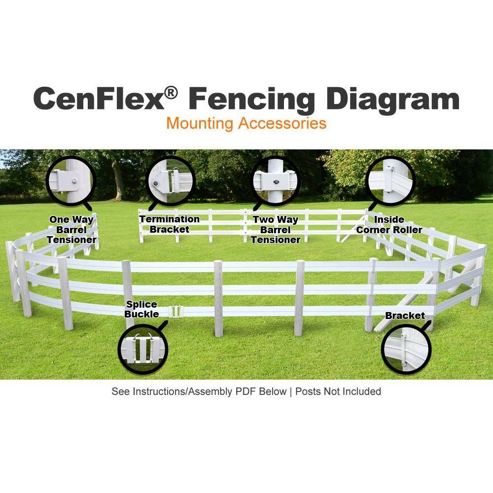 CenFlex Brown Splice Buckle