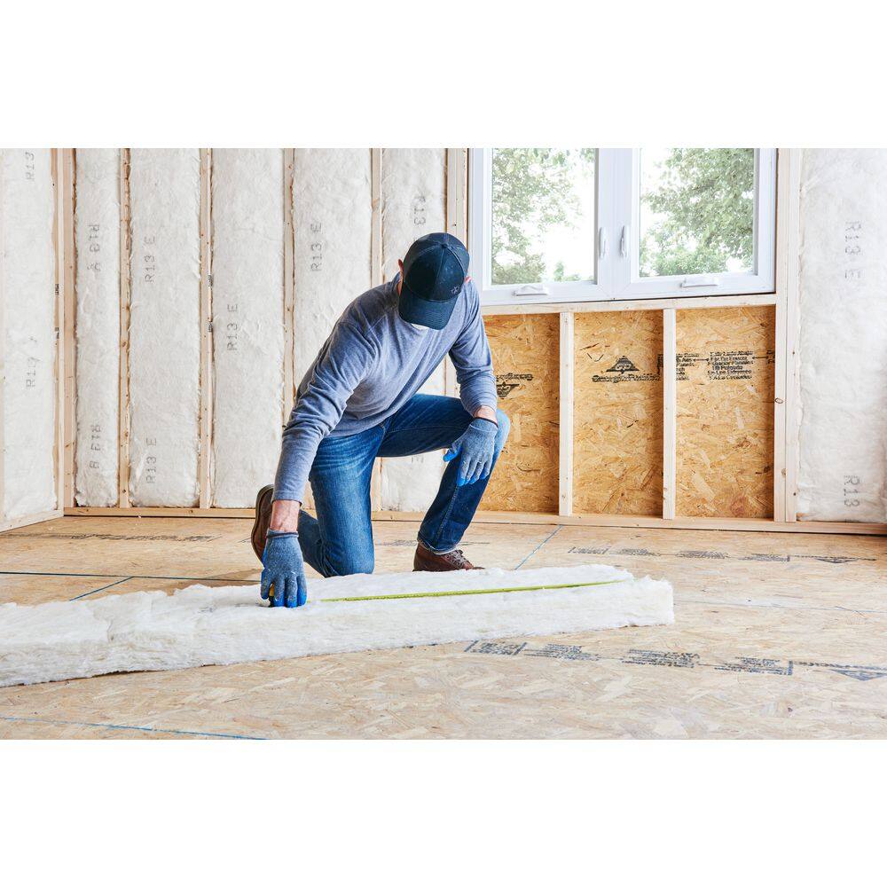 CertainTeed InsulPure R-38 Kraft Faced Fiberglass Batt Insulation 24 in. x 48 in. (8-Piece, 64 sq-ft)