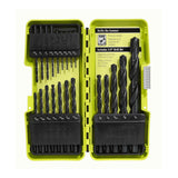 18-Volt Cordless 2-Speed 1/2 in. Compact Drill/Driver Kit and Black Oxide Drill Bit Set (21-Piece) - Super Arbor