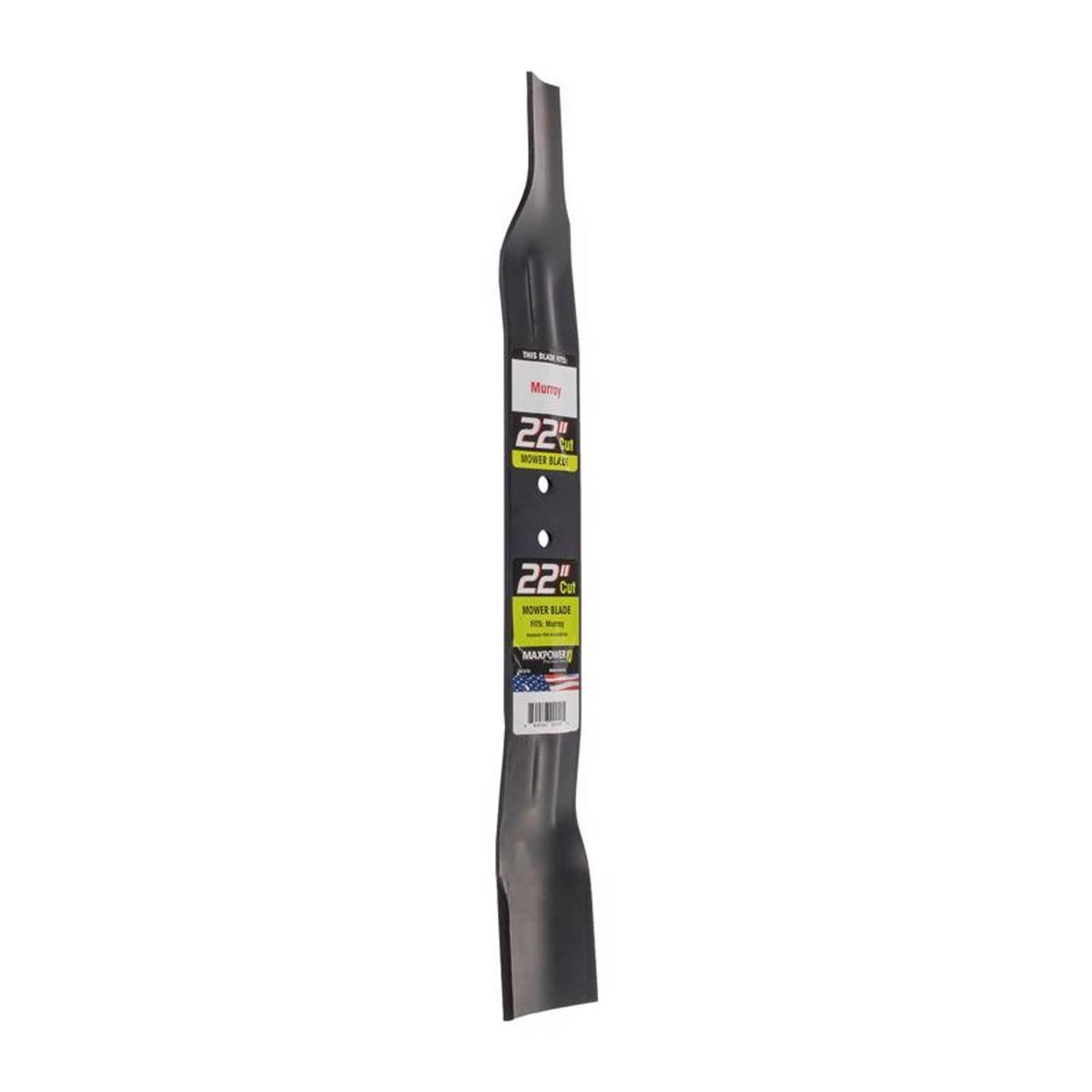 MaxPower 22 in. Standard Mower Blade for Walk-Behind Mowers, 1-Pack