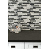Urban Tapestry Interlocking 11.81 in. x 11.81 in. x 6 mm Glass Mesh-Mounted Mosaic Tile (14.55 sq. ft./case) - Super Arbor