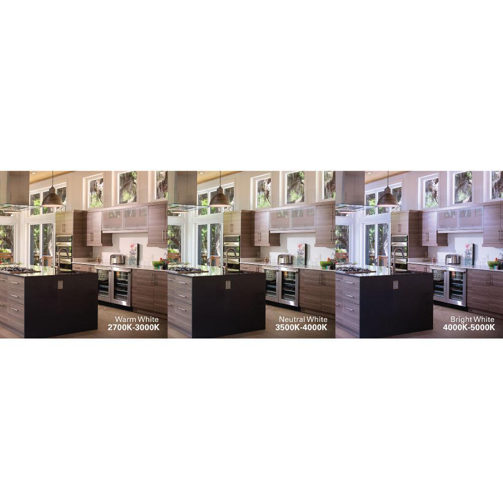 RL 4 in. White Tunable Bluetooth Smart Integrated LED Recessed Ceiling Light Trim CCT (2700K-5000K) (6-Pack) - Super Arbor