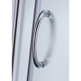 Breeze 32 in. L x 32 in. W x 76 in. H Corner Shower Kit with Frosted Glass, Shower Base and Wall in White - Super Arbor