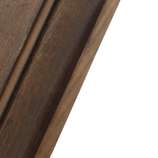 28 in. W x 33 in. H Framed Rectangular  Bathroom Vanity Mirror in Antique Coffee